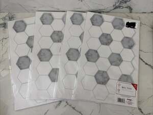 Peel And Stick Gray Tile Honeycomb Style Target Dollar Spot - 4 Packs, 40 Sheets